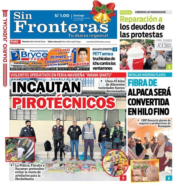  DIARIO SIN FRONTERAS PUNO   25122022