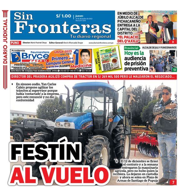  DIARIO SIN FRONTERAS PUNO 29122022