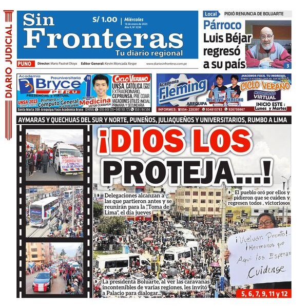 DIARIO SIN FRONTERAS PUNO