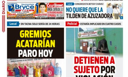 PORTADA SIN FRONTERAS TACNA