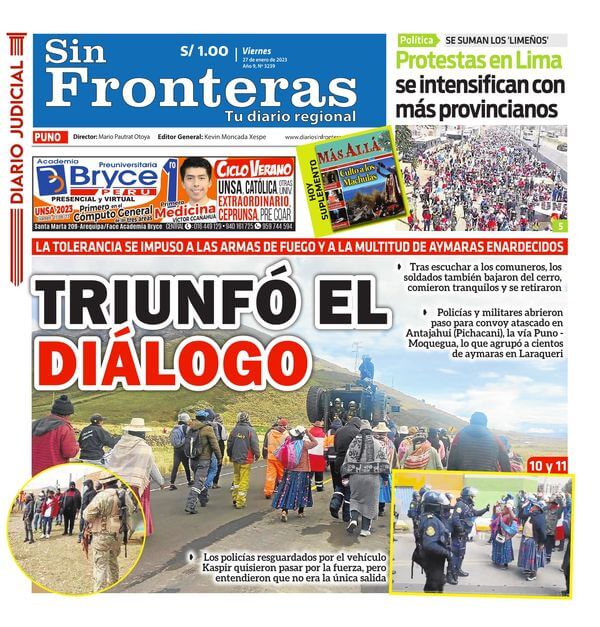 DIARIO SIN FRONTERAS