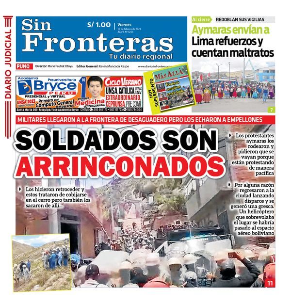 DIARIO SIN FRONTERAS