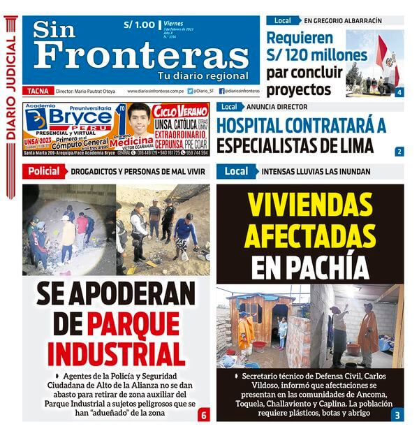 DIARIO SIN FRONTERAS