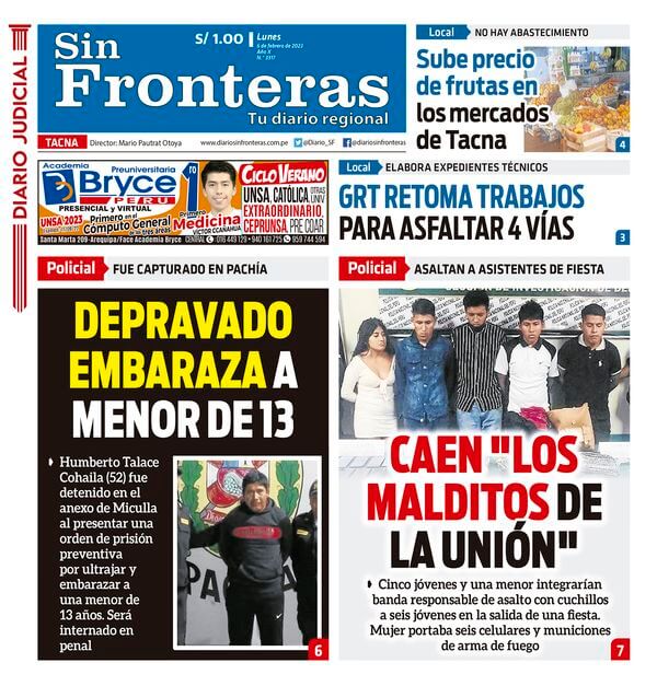 DIARIO SIN FRONTERAS