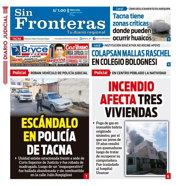 DIARIO SIN FRONTERAS