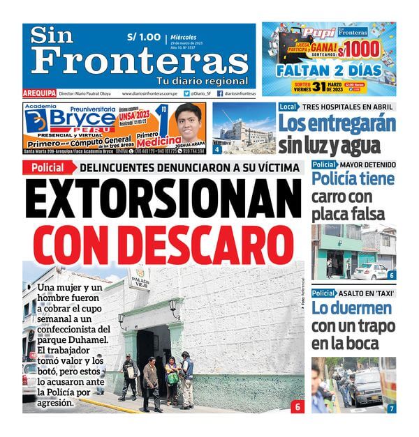 DIARIO SIN FRONTERAS