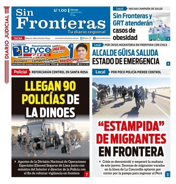 DIARIO SIN FRONTERAS