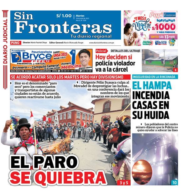 DIARIO SIN FRONTERAS