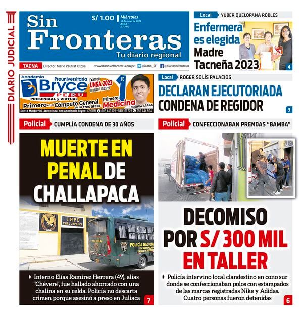 DIARIO SIN FRONTERAS