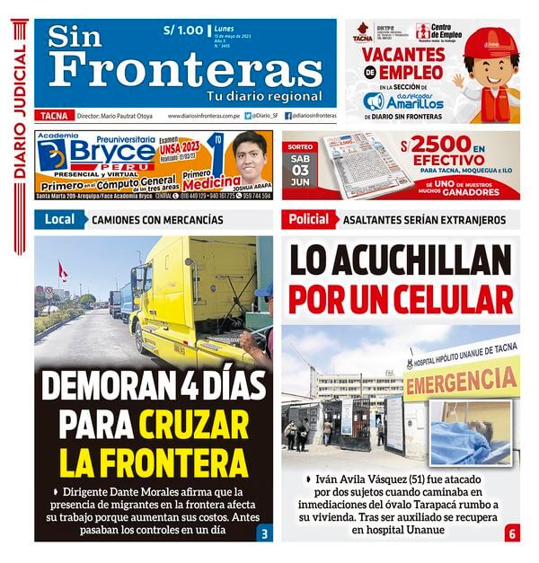 DIARIO SIN FRONTERAS