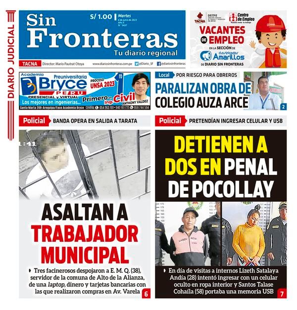 DIARIO SIN FRONTERAS