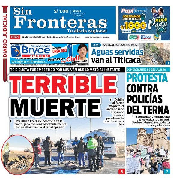  DIARIO SIN FRONTERAS PUNO 06062023