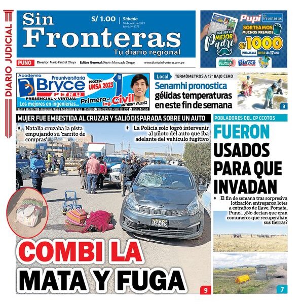  DIARIO SIN FRONTERAS PUNO 10062023