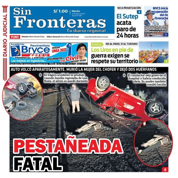  DIARIO SIN FRONTERAS PUNO   27062023