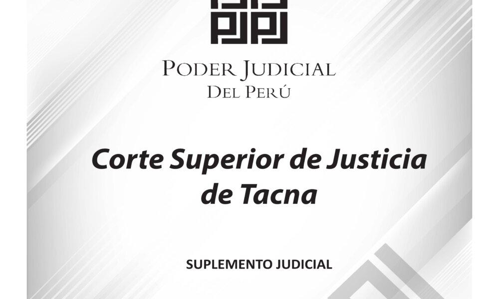  JUDICIALES TACNA 15062023