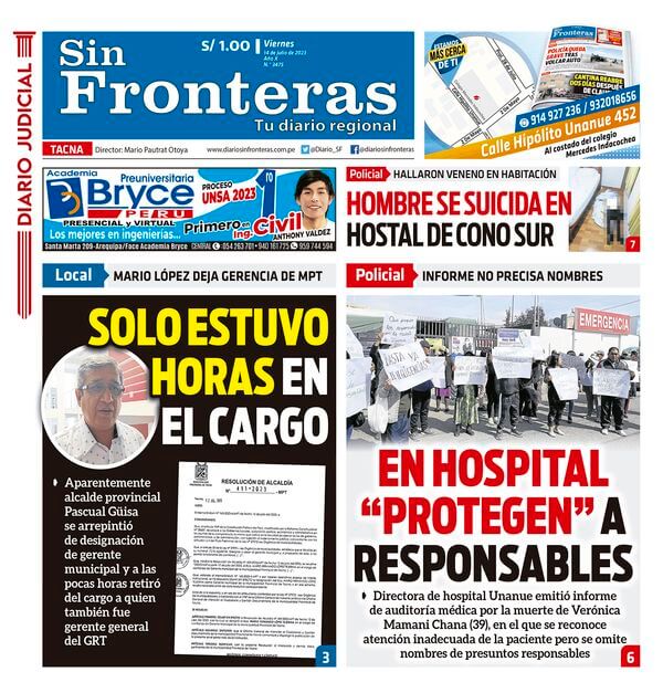 DIARIO SIN FRONTERAS