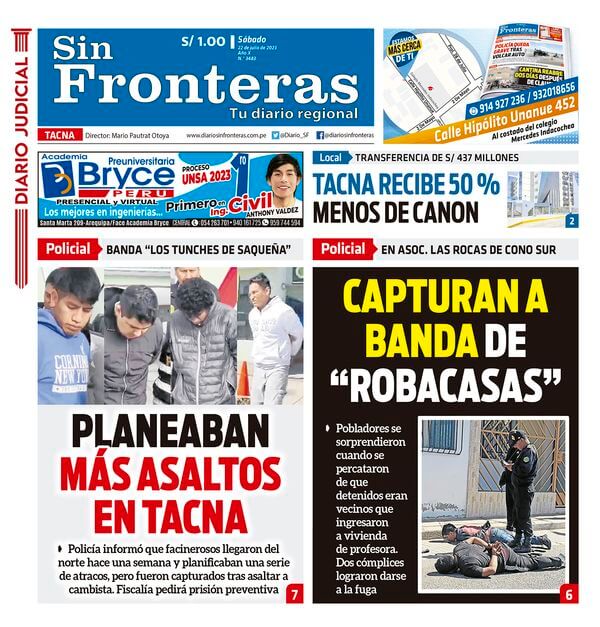 DIARIO SIN FRONTERAS