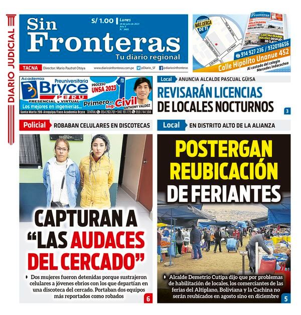 DIARIO SIN FRONTERAS