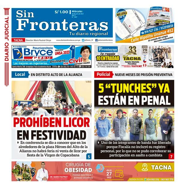 DIARIO SIN FRONTERAS
