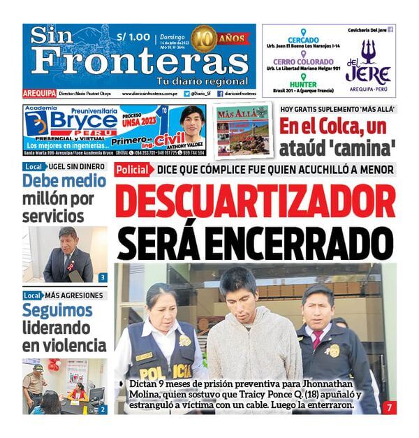 DIARIO SIN FRONTERAS