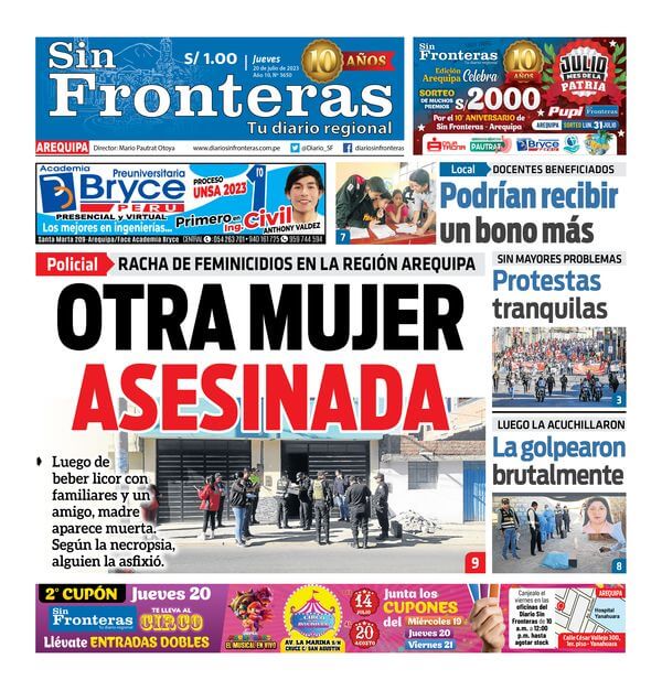 DIARIO SIN FRONTERAS