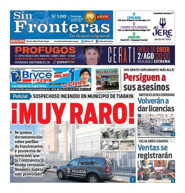 DIARIO SIN FRONTERAS