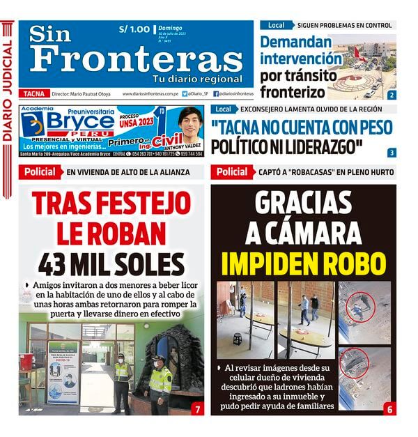 DIARIO SIN FRONTERAS