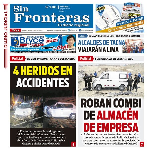  DIARIO SIN FRONTERAS TACNA   02082023