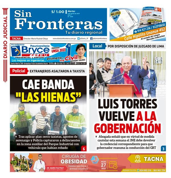 DIARIO SIN FRONTERAS