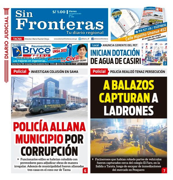 DIARIO SIN FRONTERAS