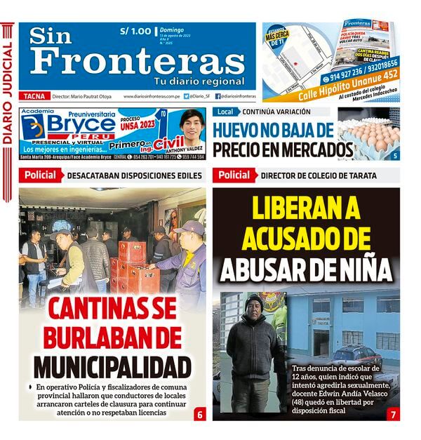 DIARIO SIN FRONTERAS