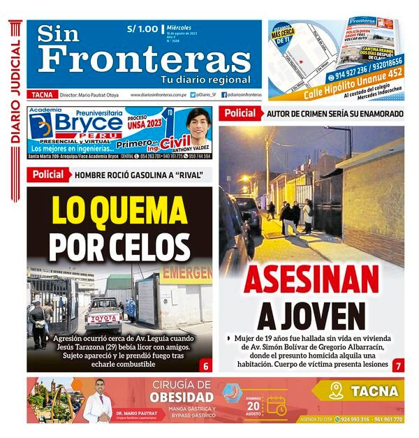 DIARIO SIN FRONTERAS