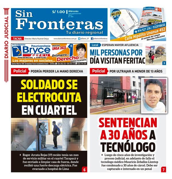DIARIO SIN FRONTERAS