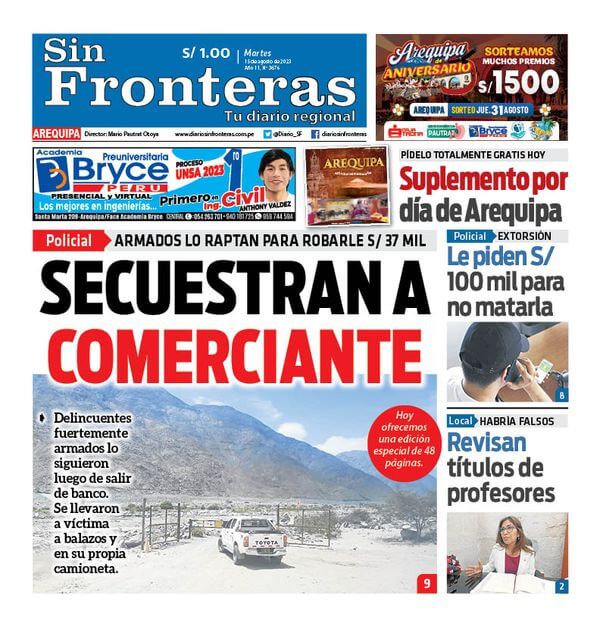 DIARIO SIN FRONTERAS