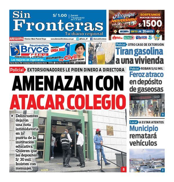 DIARIO SIN FRONTERAS