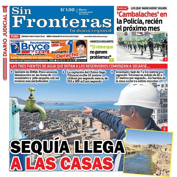  DIARIO SIN FRONTERAS PUNO 29082023