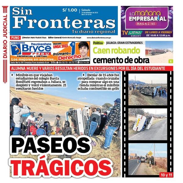  DIARIO SIN FRONTERAS PUNO 23092023