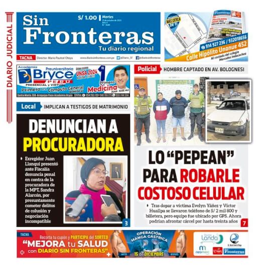 DIARIO SIN FRONTERAS