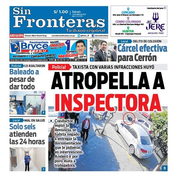  DIARIO SIN FRONTERAS AREQUIPA 07102023