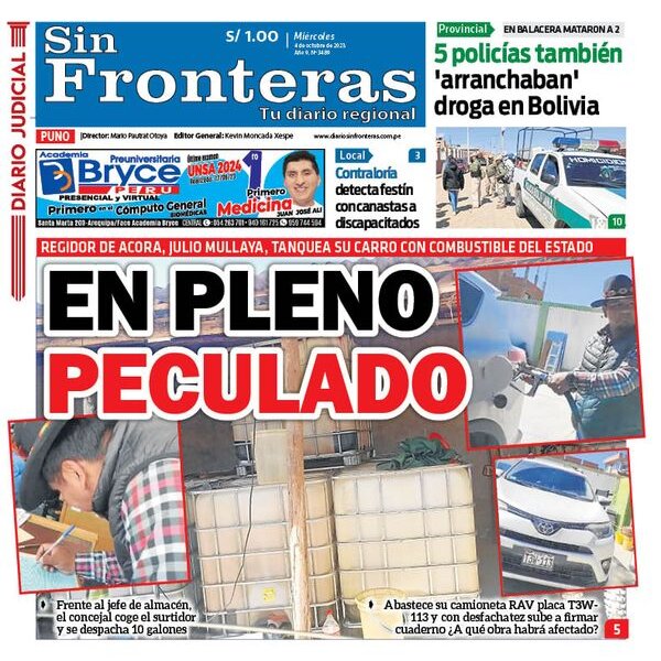  DIARIO SIN FRONTERAS PUNO 04102023