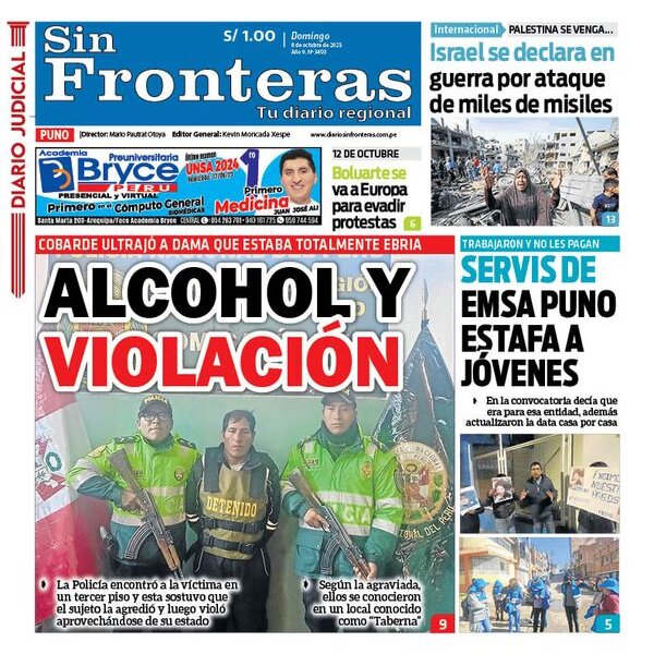  DIARIO SIN FRONTERAS PUNO   08102023