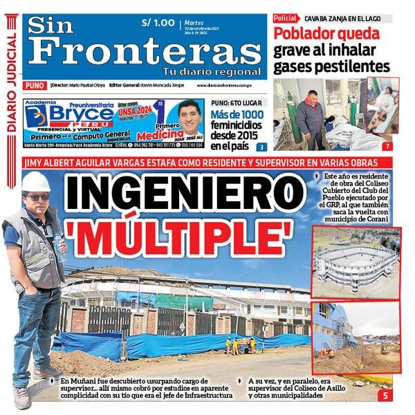  DIARIO SIN FRONTERAS PUNO 10102023