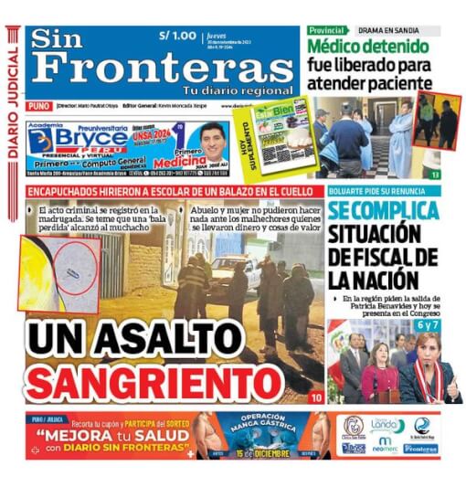 DIARIO SIN FRONTERAS