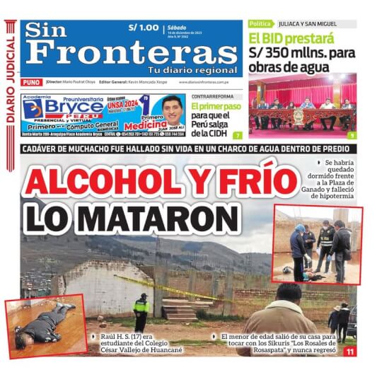 DIARIO SIN FRONTERAS