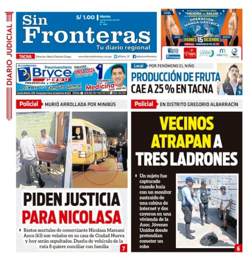 DIARIO SIN FRONTERAS