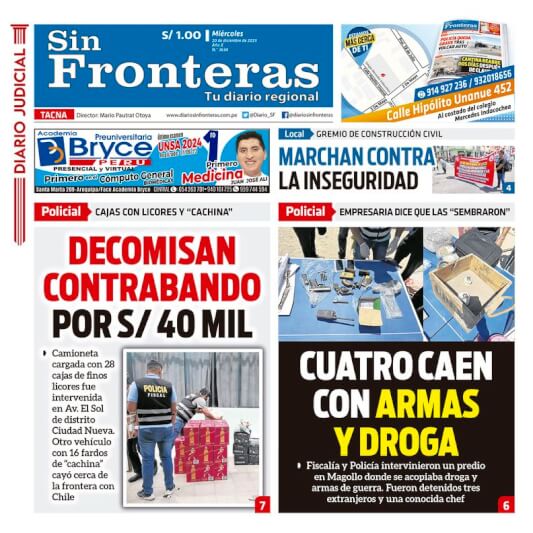 DIARIO SIN FRONTERAS