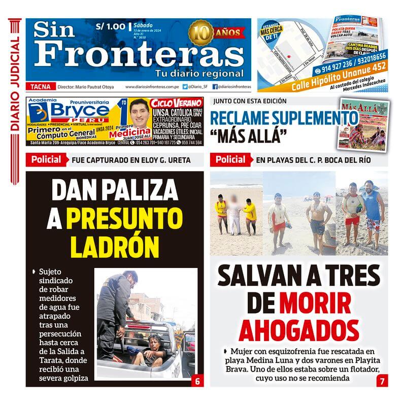 DIARIO SIN FRONTERAS