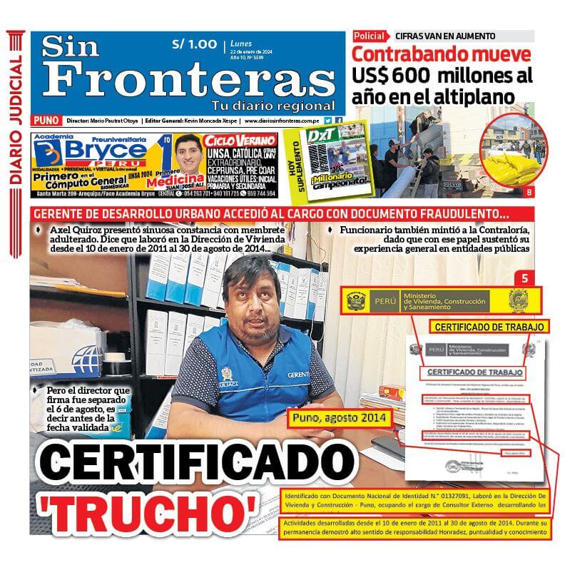 DIARIO SIN FRONTERAS