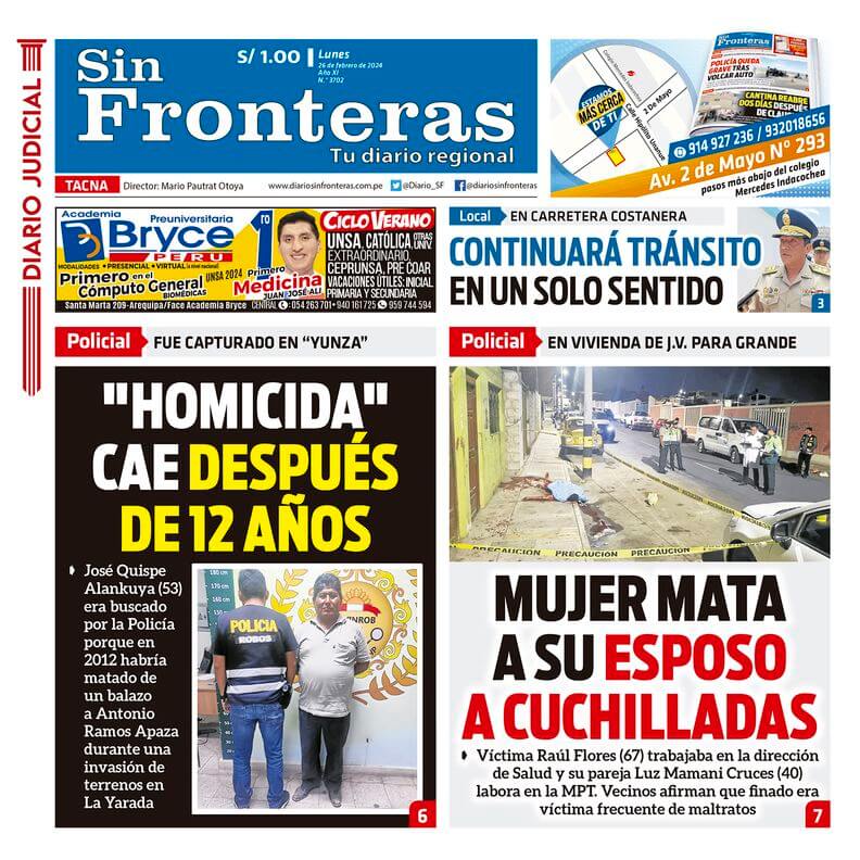 DIARIO SIN FRONTERAS