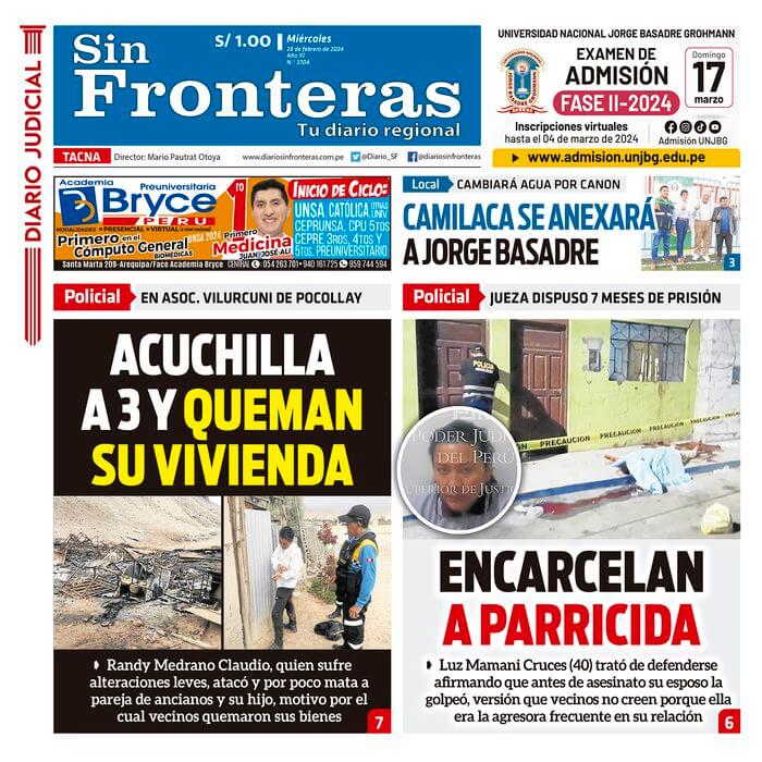 DIARIO SIN FRONTERAS